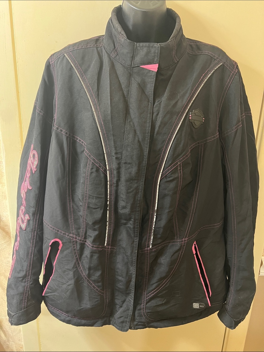 Ladies Harley Davidson Riding Jacket Sz XL